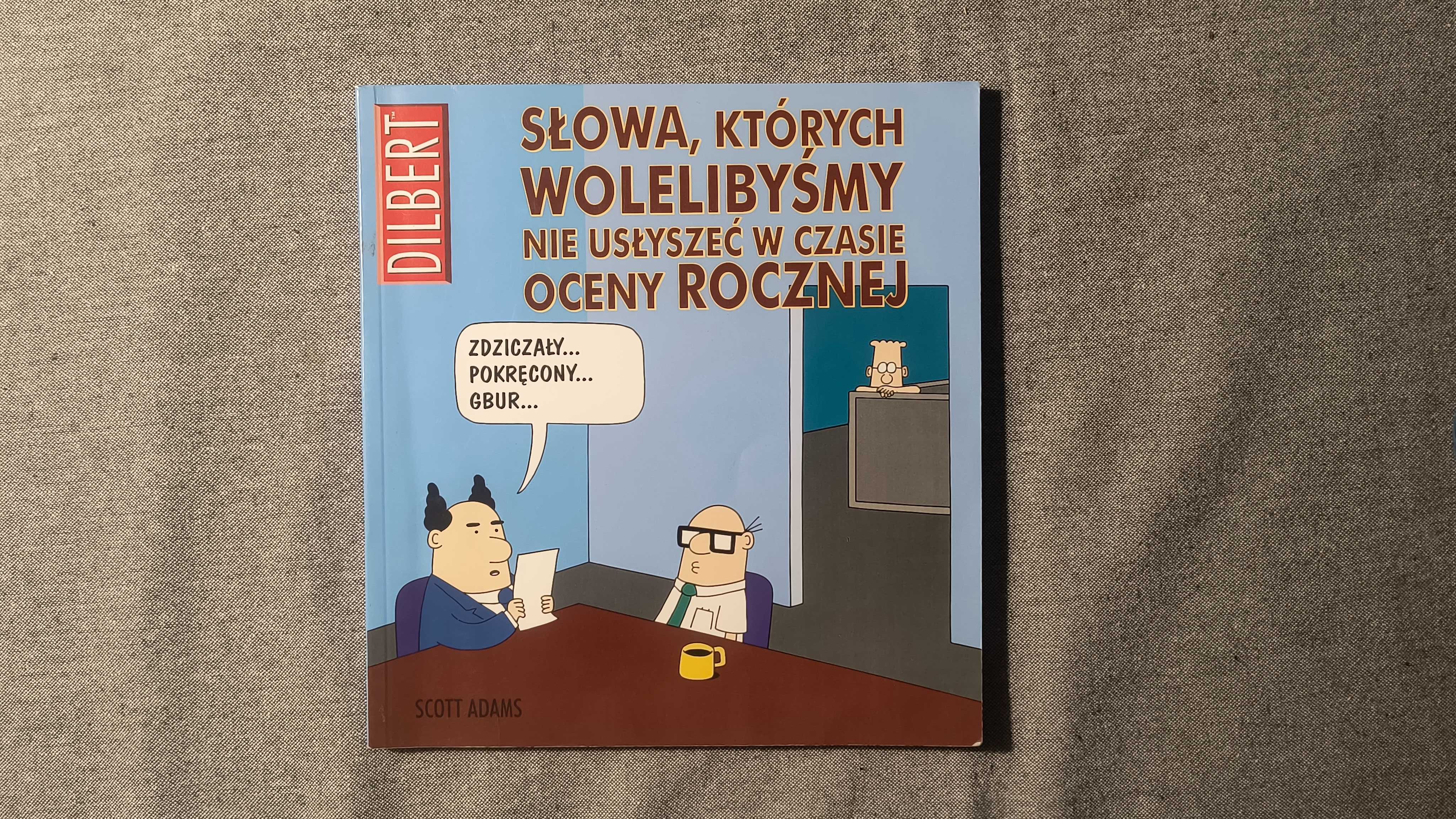 Dilbert kolekcja komiksów Scott Adams