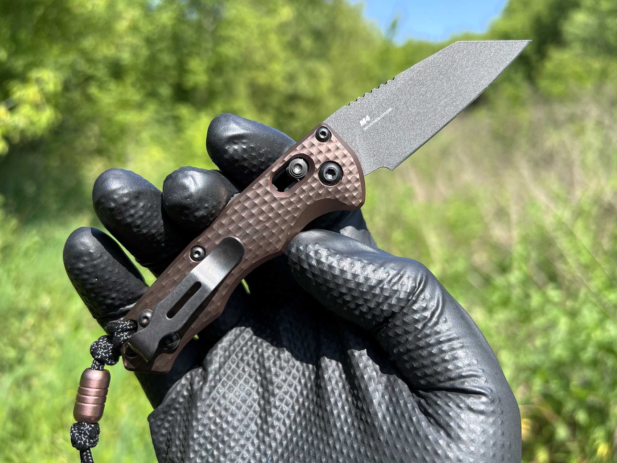 Складний ніж Benchmade Auto Immunity AXIS Lock, Cerakote CPM M4