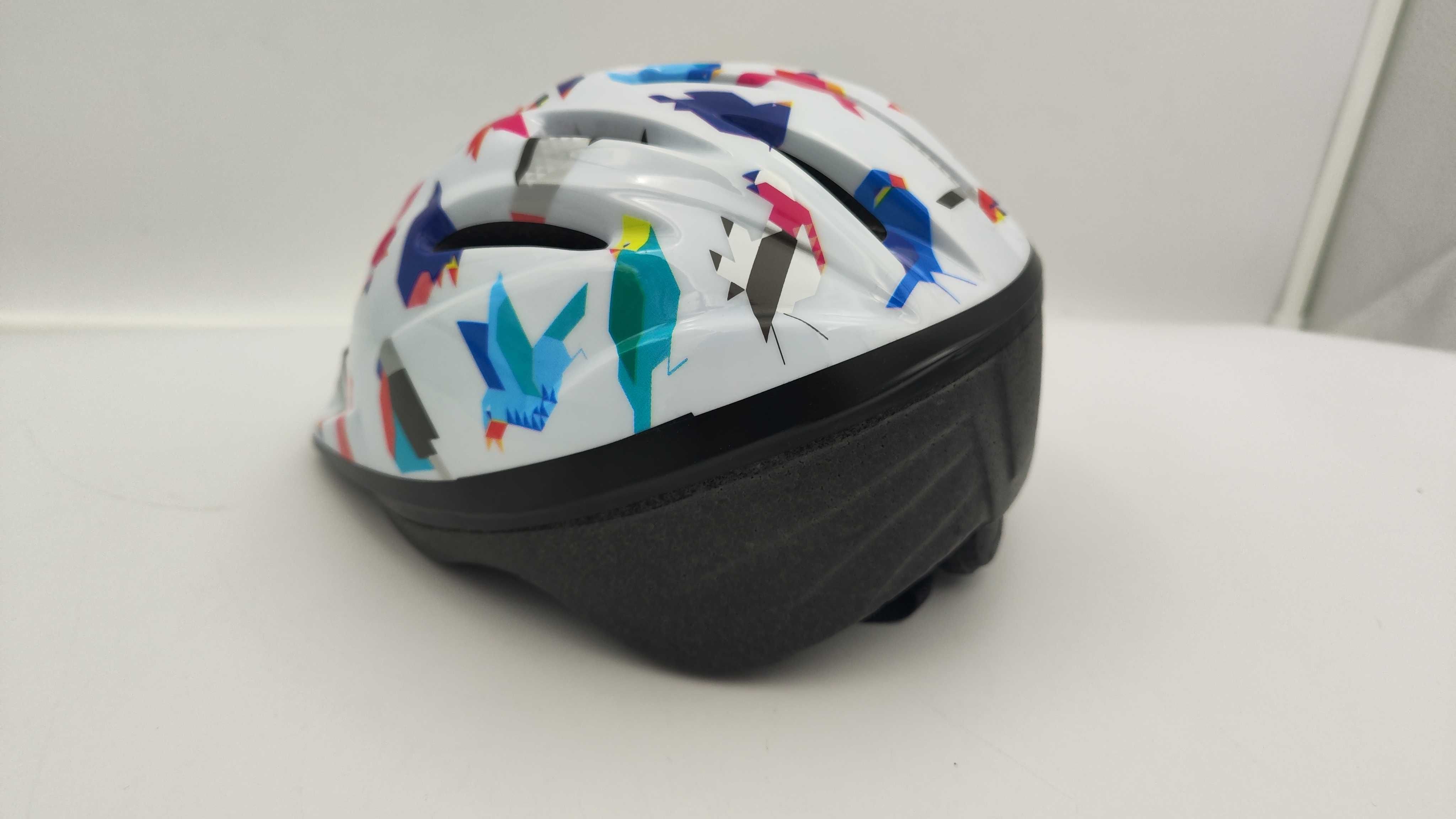 Kask Rowerowy Dziecięcy Exclusky 48-54cm (AD75)