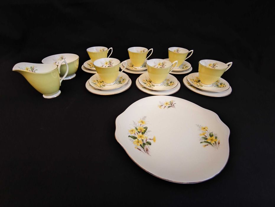 Zestaw kawowy Royal Albert ,,Primrose''