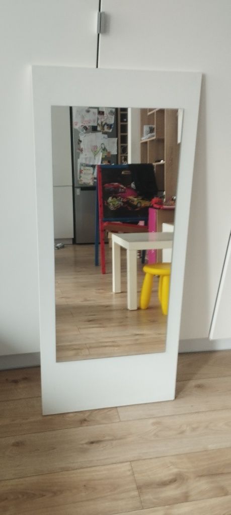 Lustro 115/50 na płycie z wieszakami
