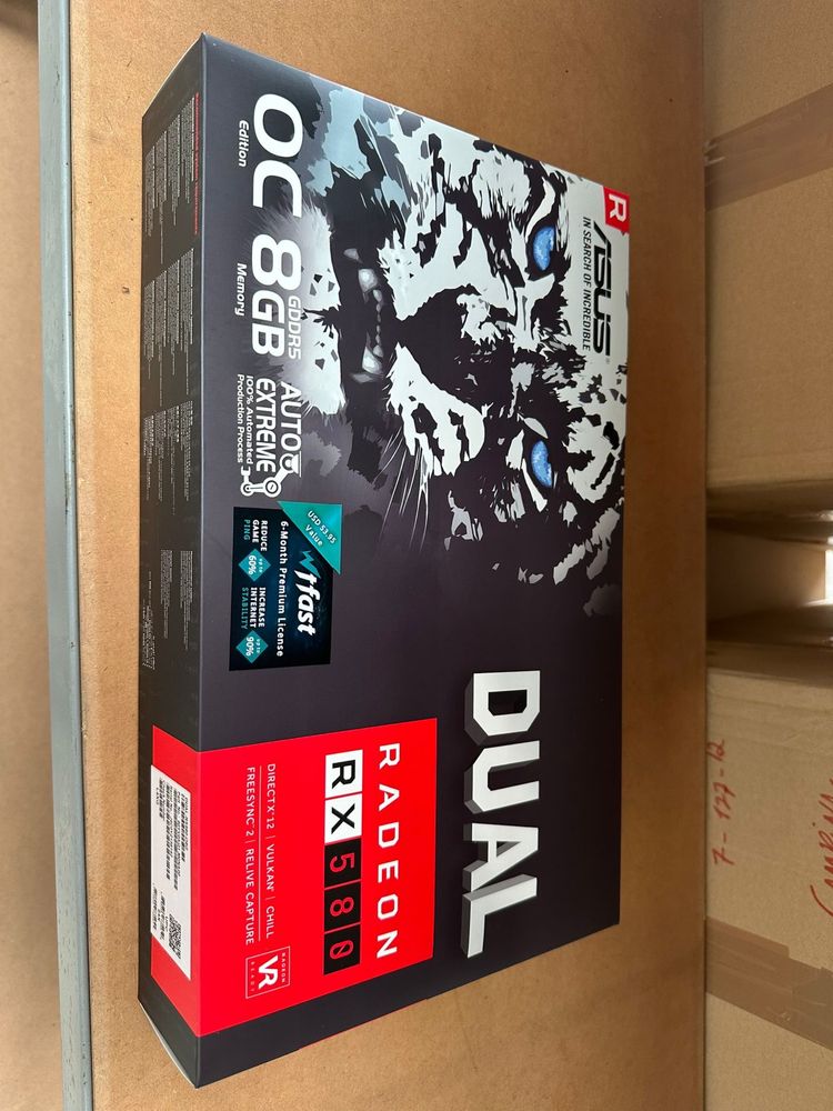 Asus Dual Radeon RX580 8 GB