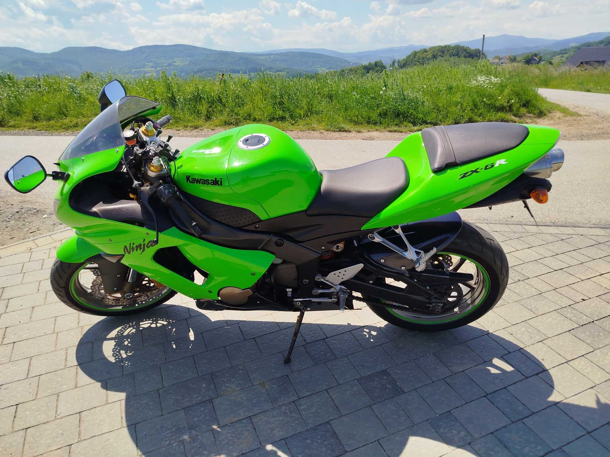 Kawasaki ninja 636, zadbana