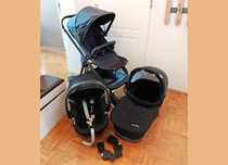 Wózek Cybex Balios M 3w1  (spacerówka, gondola, fotelik)
