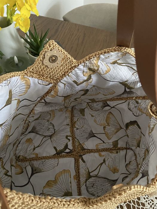 Handmade Torba z przedzy poliestrowej