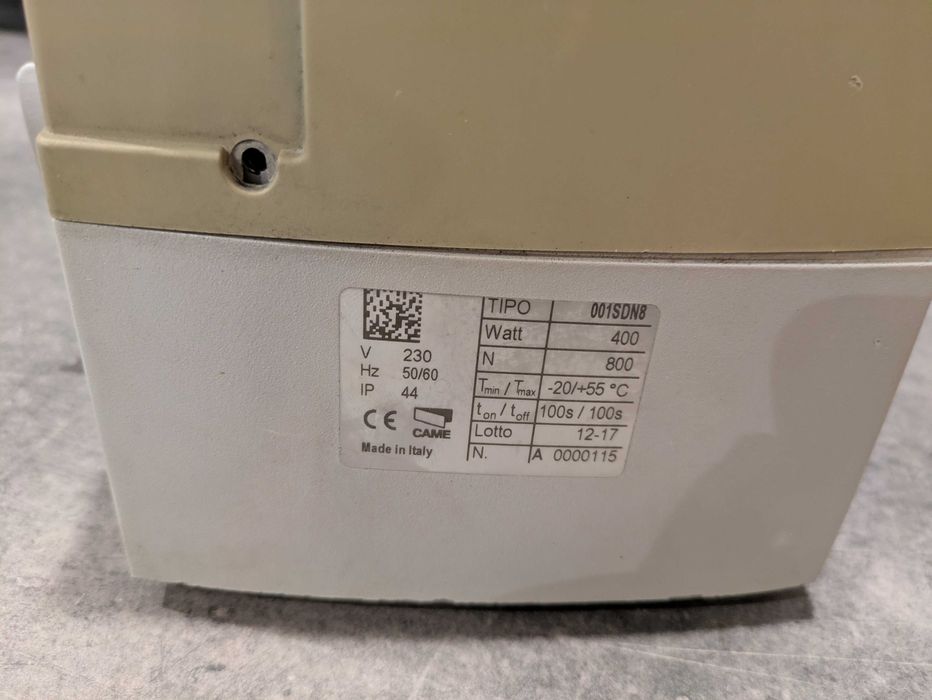 Obudowa napędu bramy przesuwnej zębatka podstawa CAME BXV800