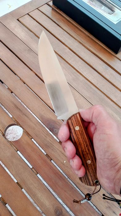 Nóż ręcznie robiony Stal 80CRV2