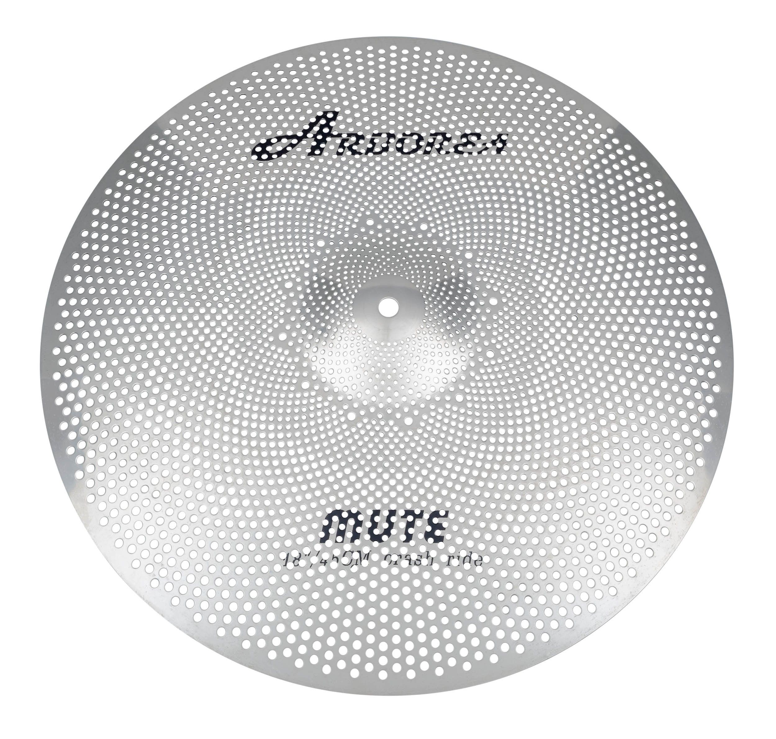 Arborea MUTE Silver Mirror set cichych talerzy (Low Volume) 13" 18"