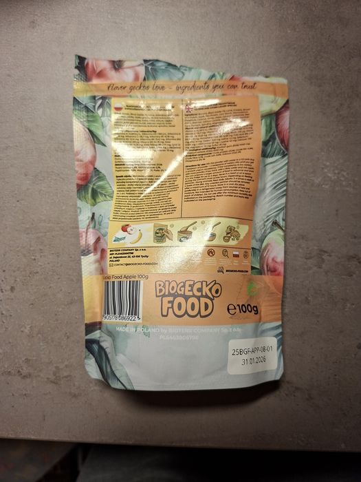 Pokarm dla gekona orzęsionego biogecko