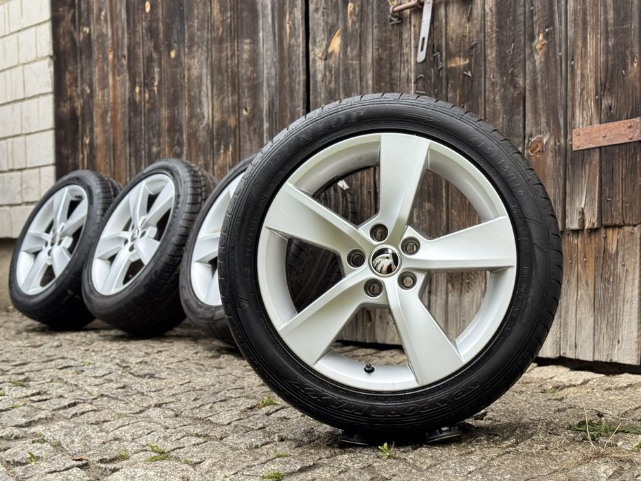 Alufelgi skoda 5x100 r16 Fabia Roomster Yeti vw polo audi a1