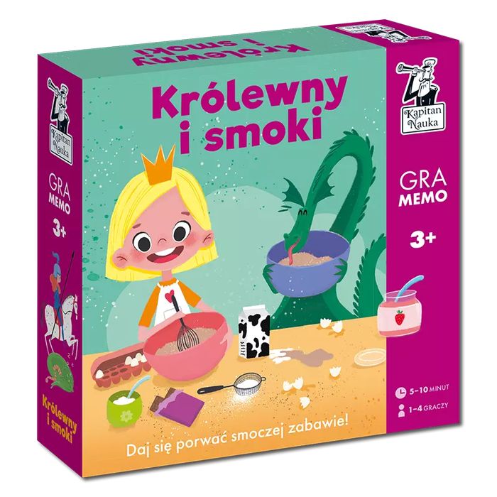Królewny i smoki. Minigra. Kapitan Nauka - gry. Nowy Produkt