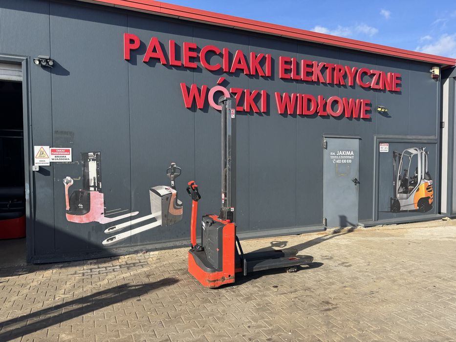Paleciak elektryczny Linde M 10 i 2018 r 200 cm 1000 kg mały paleciak