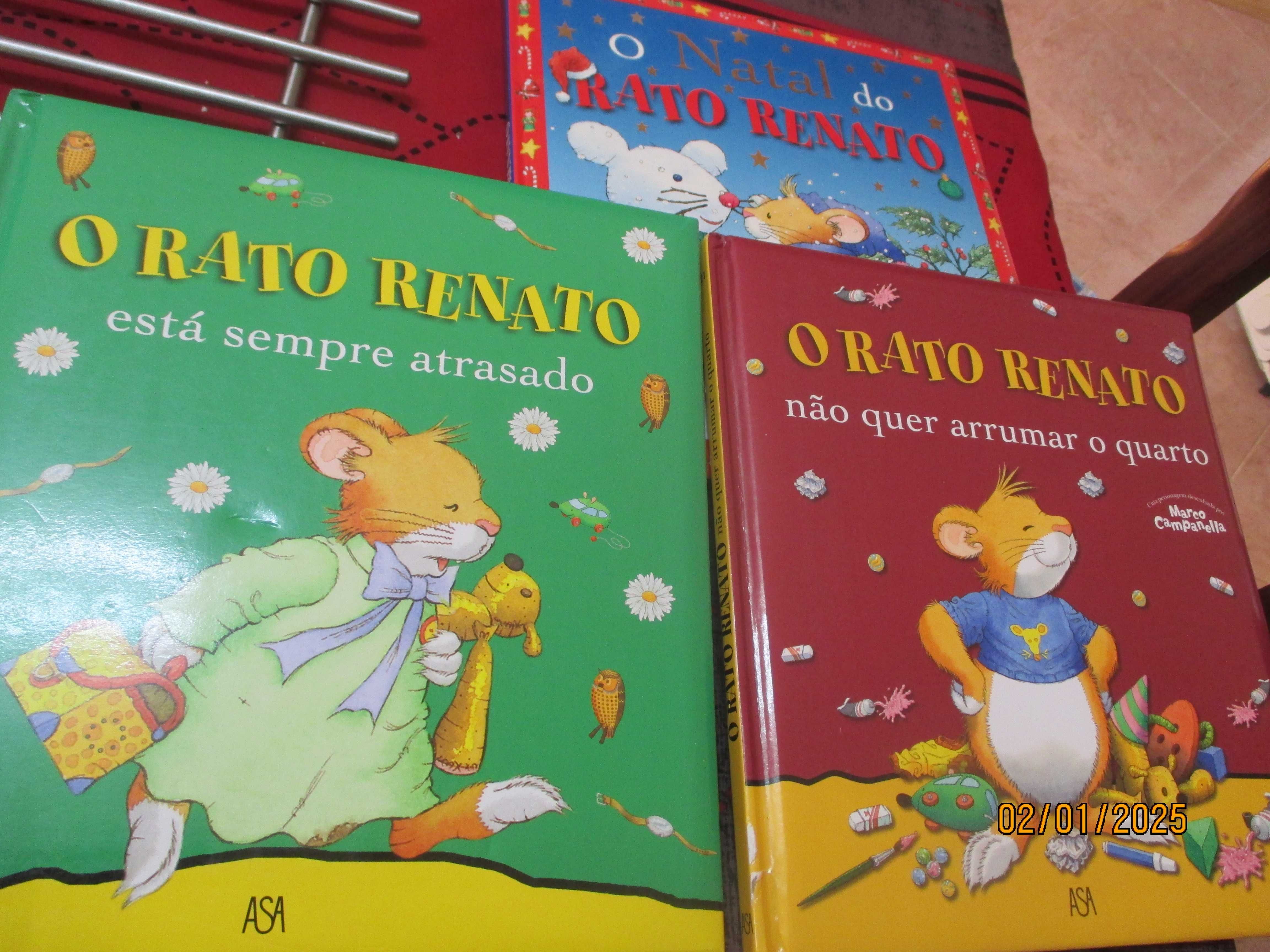 Livros infantis - O rato Renato