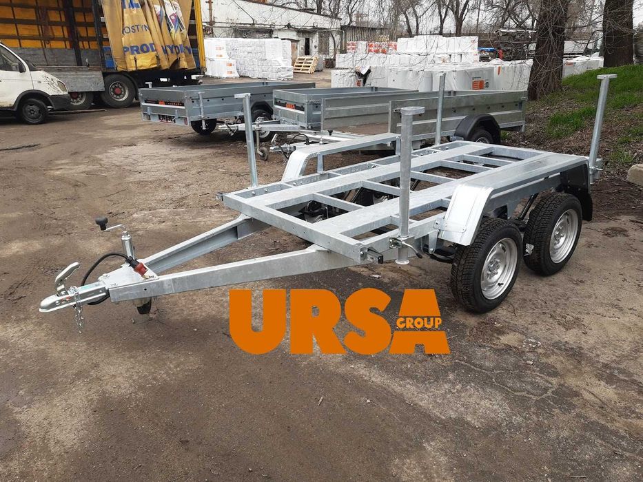 Причіп для  перевезення дизельного генератора.