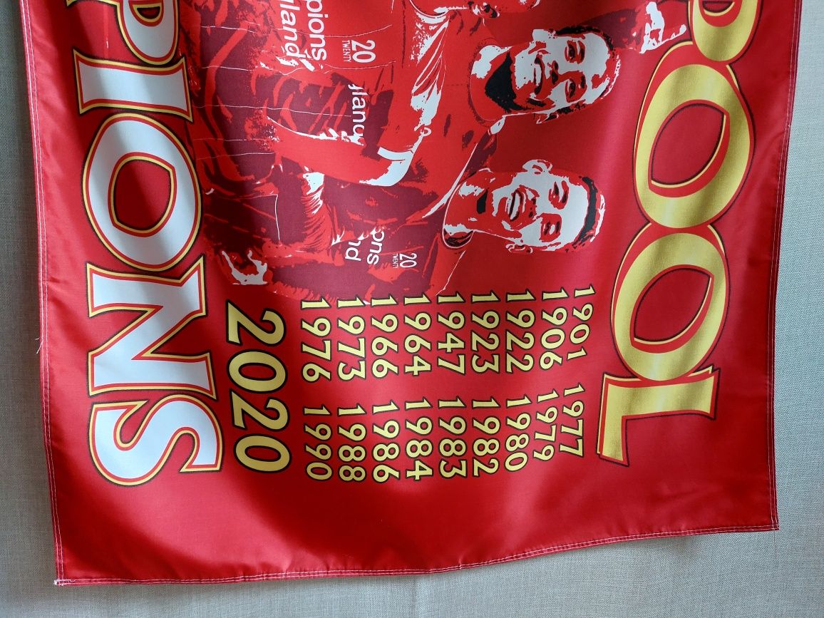 Flaga Liverpool Champions 2020