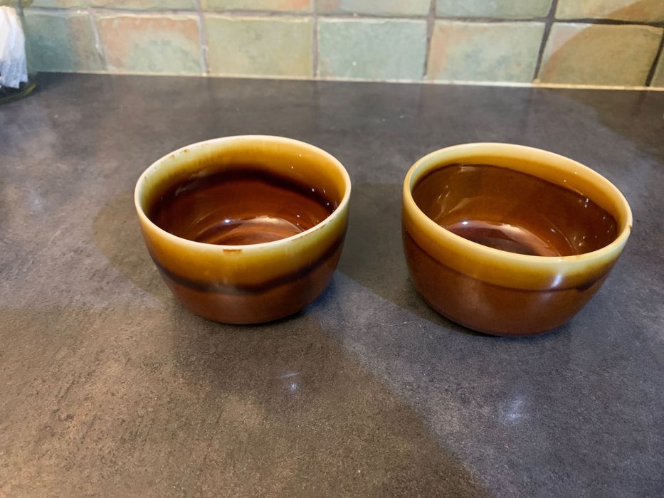 Miseczki Mirostowice ceramika PRL