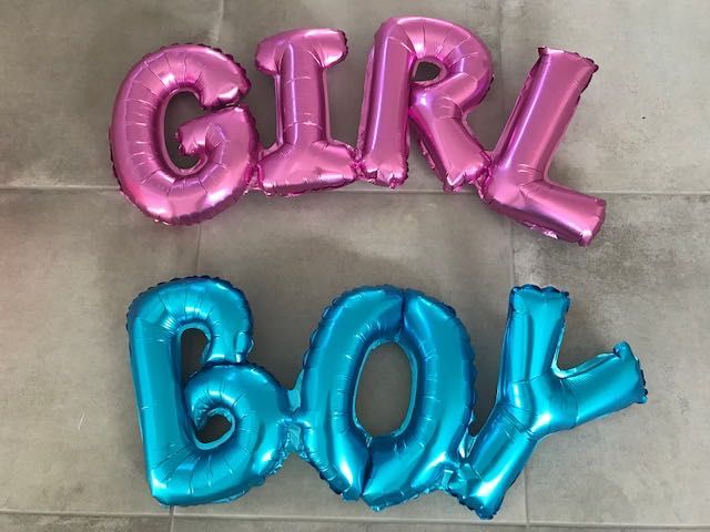 Letras Boy or Girl + OFERTA das Fitas BabyShower