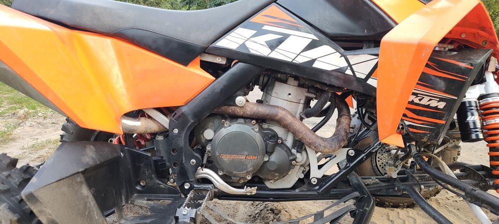 Quad KTM XC 525 LIFTING nie sx 505 , 450 Zarejestrowany L7e Wsteczny