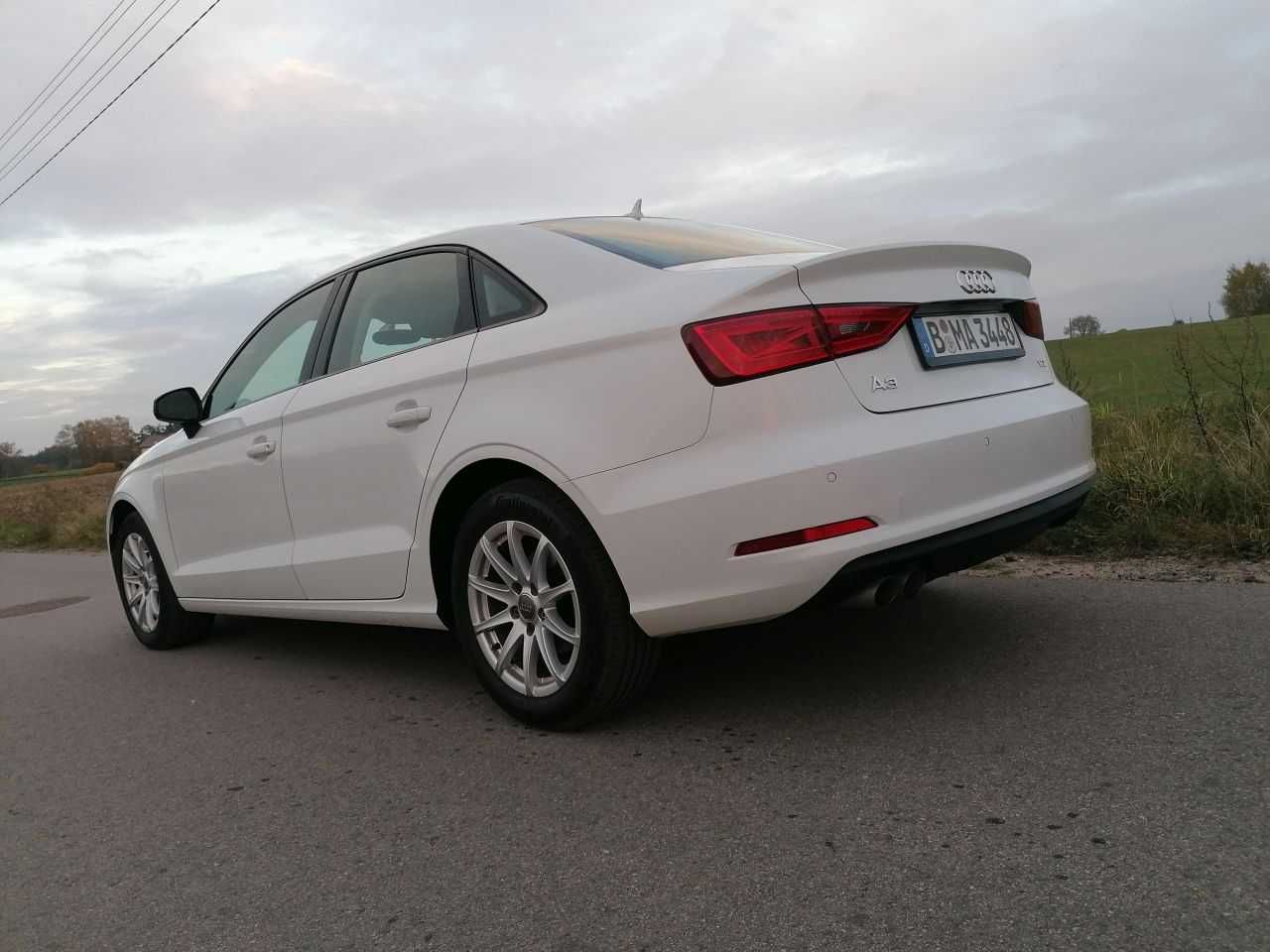 Audi A3 8V 2.0 TDI 150KM Sedan Biała Perła