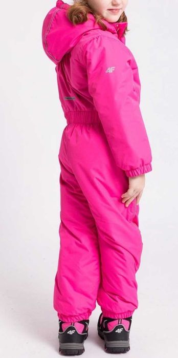 Kombinezon zimowy narciarski 4f dziewczynka 104 jak 110 j.nowy neodry