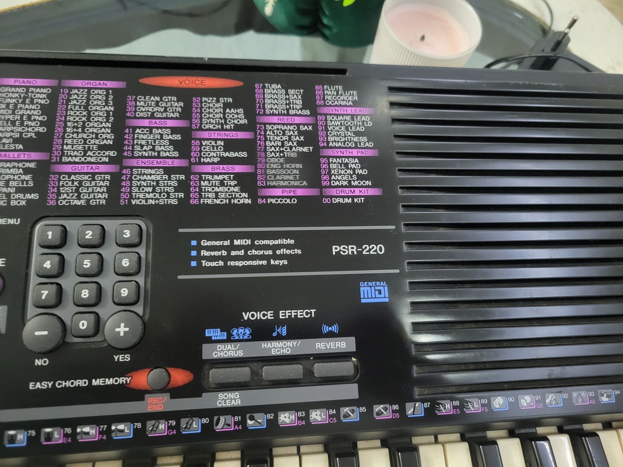 синтезатор Yamana PSR-220
