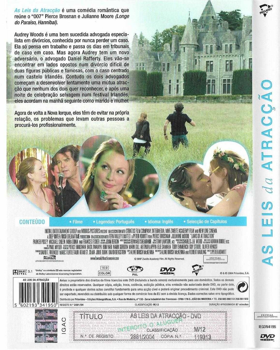 As Leis da Atracção - - - Filme - - - - - DVD