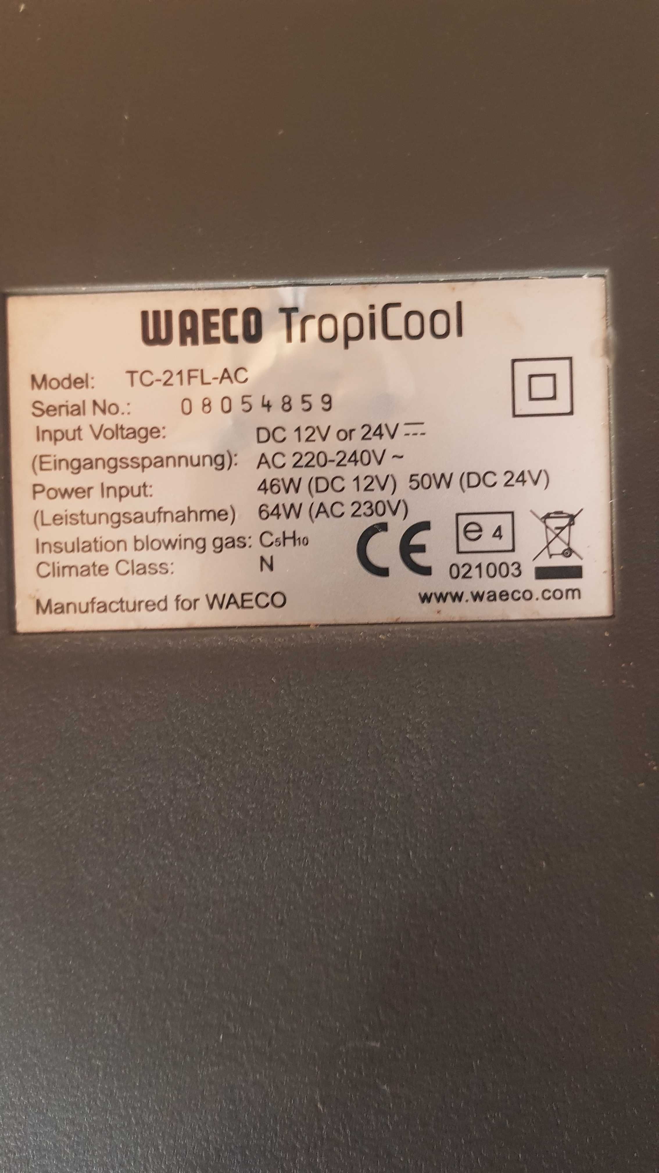 lodówka WAECO TC21 TropiCool DOMETIC 12V/24V/230V