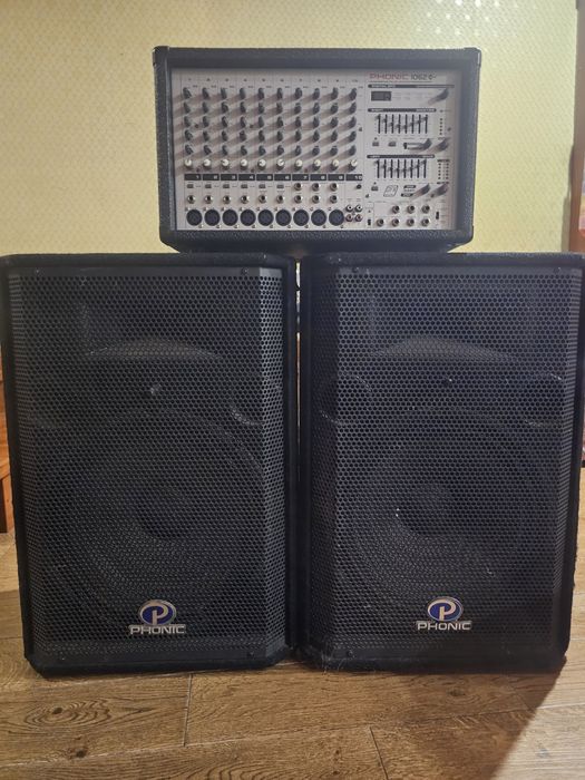 Акустична система Phonic Impression 15 Plus + PHONIC 1062 plus