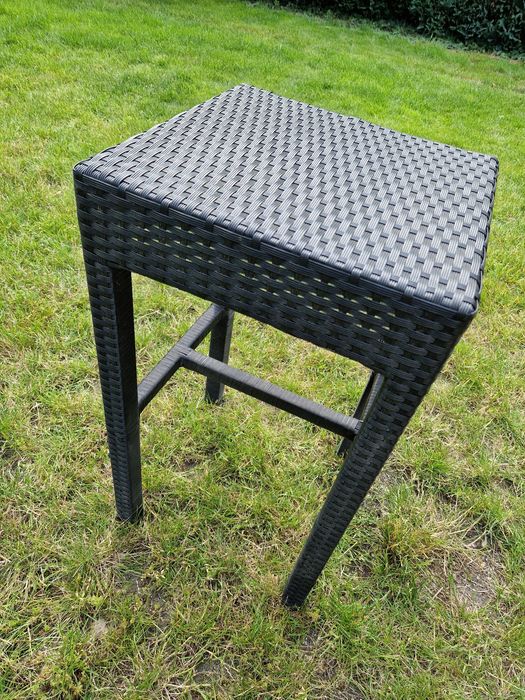 Hokery technorattan 5 sztuk