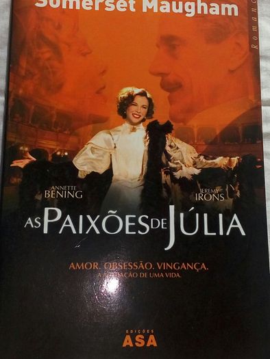 Livro As paixões de Júlia