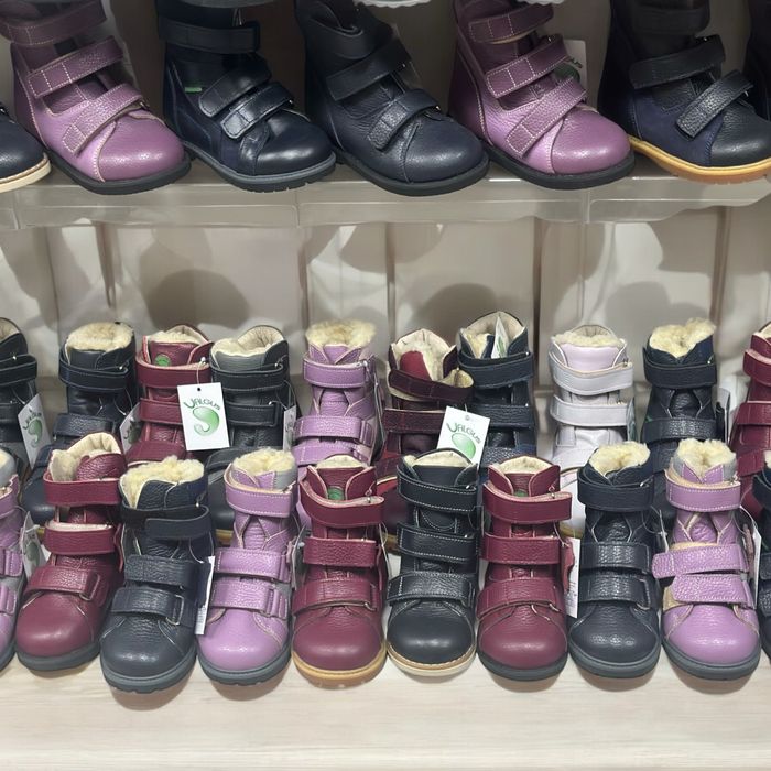 Зимова акція до 12.12!!!Дитячі ортопедичні черевики на овчині 20-31 рр