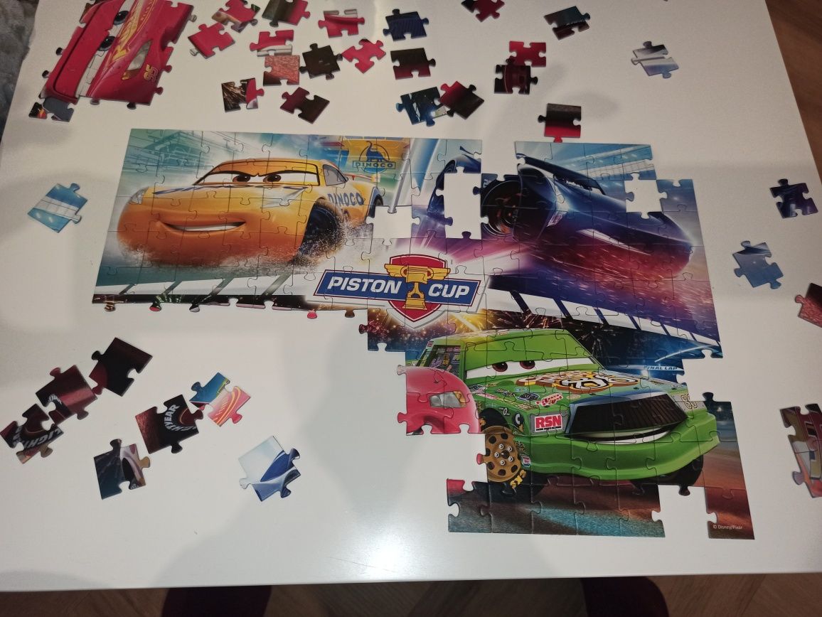 Trefl Puzzle Disney Cars 3 Zwycięski wyścig 160 el. 6+