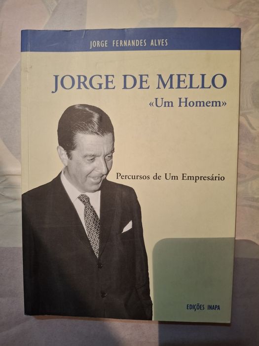 Livro Jorge Mello um homem