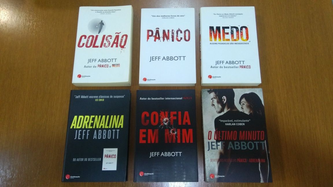 Jeff Abbott - vários livros