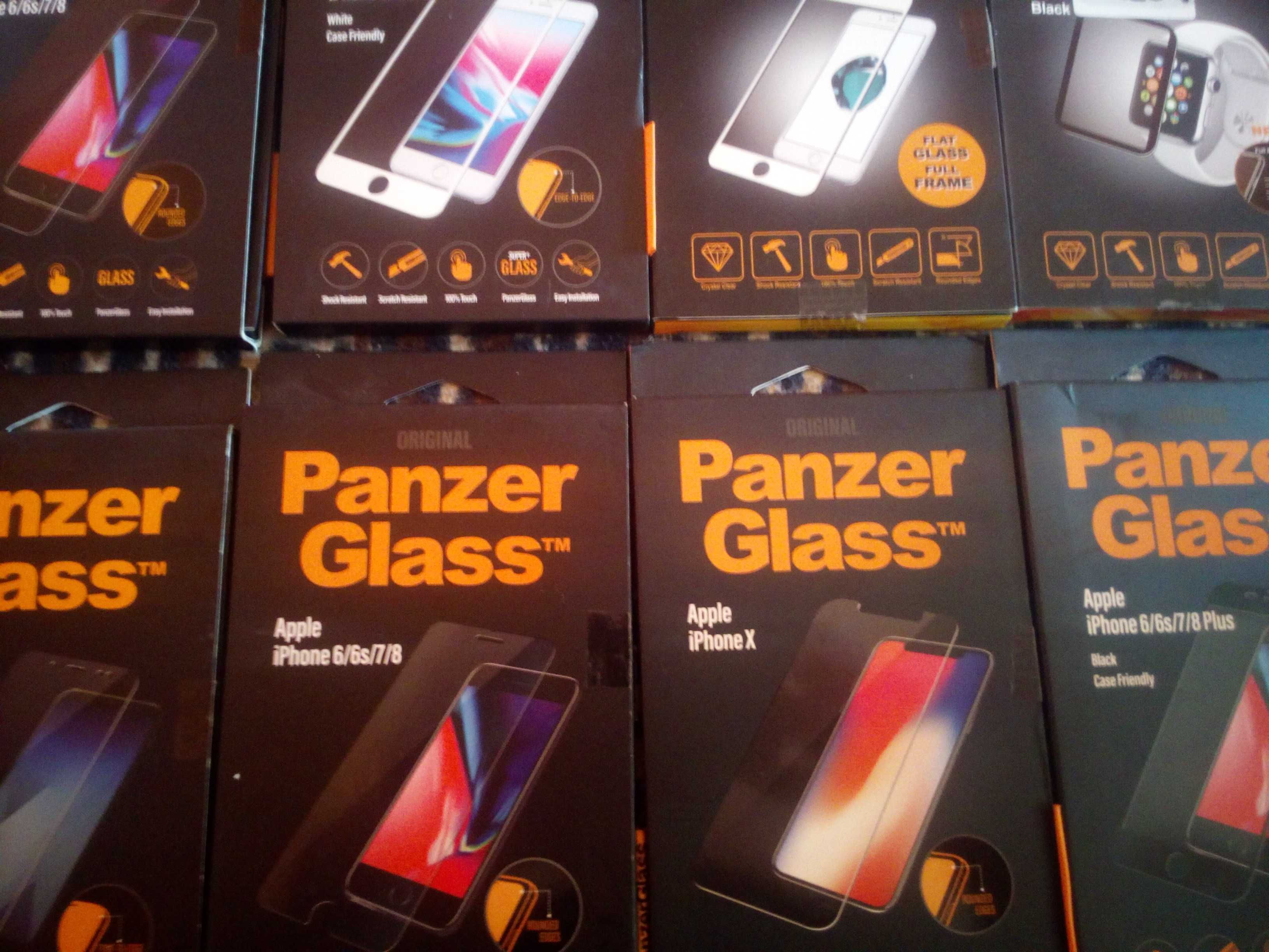 Szkła pancerne do telefonów 8 - sztuk.