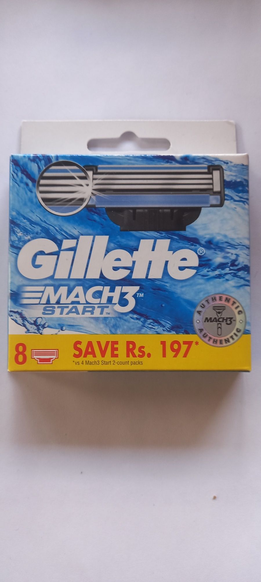Gillette mach3, Оригінал З Європа