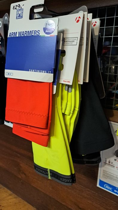 Ciepłe Rękawki, nogawki i nakolanniki bontrager/santini r. XS-L