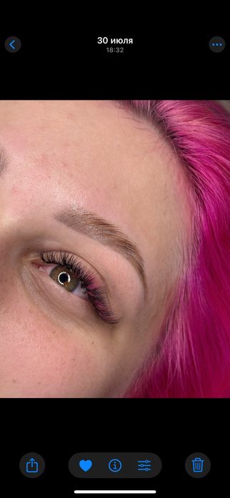 Наращивание ресниц/ Ламинирование ресниц/ Оформление бровей / Обучение