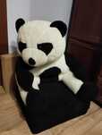 Fotel dla dziecka panda