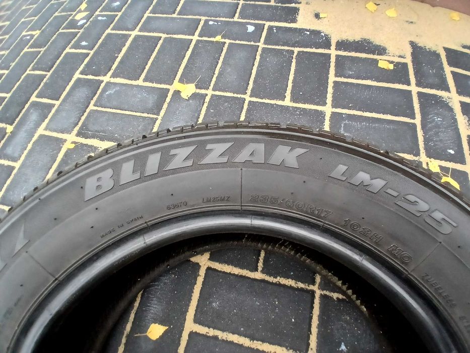 Opony Zimowe Bridgestone Blizzak 4x4