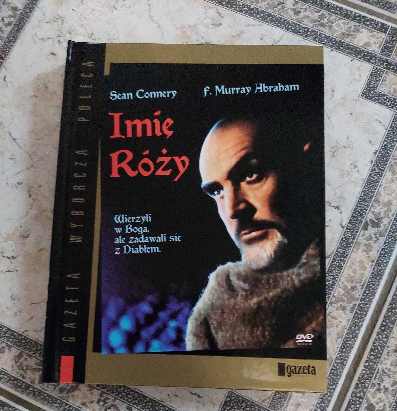 Imię Róży+  książka+ płyta DVD Nowa