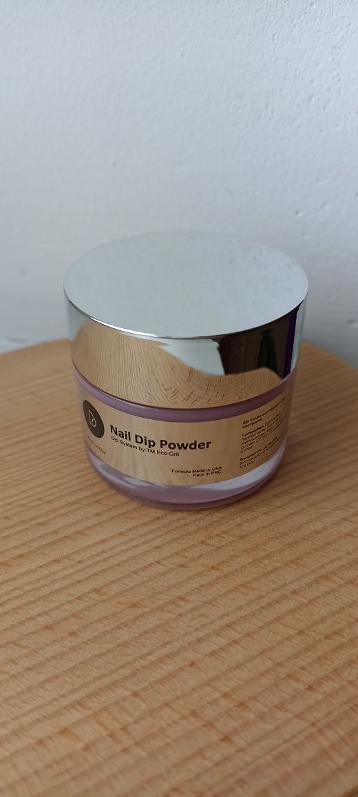 Пудра Nail Dip Powder для покриття нігтів Dip системою, колір Warm Au