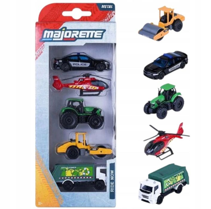 Majorette Zestaw samochodów RIDE NOW 5-pak