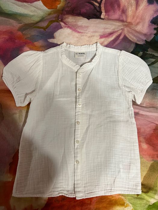 В школу! WC Waikiki, Турция,р.122-128 см муслиновая блузка, 100%хлопок