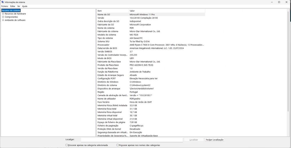 PC AMD Ryzen 5 7600X / AMD Radeon RX 7800XT