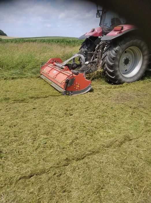 Koszenie trawników działek trawy mulczowanie łąk frezowanie pni