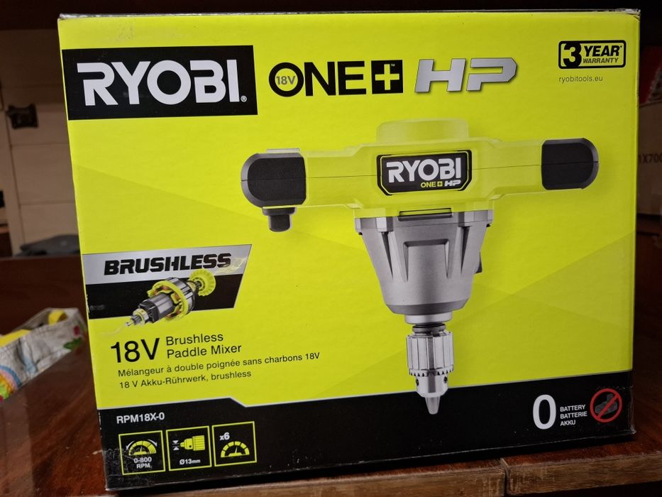 Mieszadło RYOBI RPM18X-0 bezszczotkowe