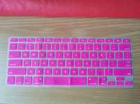 Capa Silicone para teclado Rosa