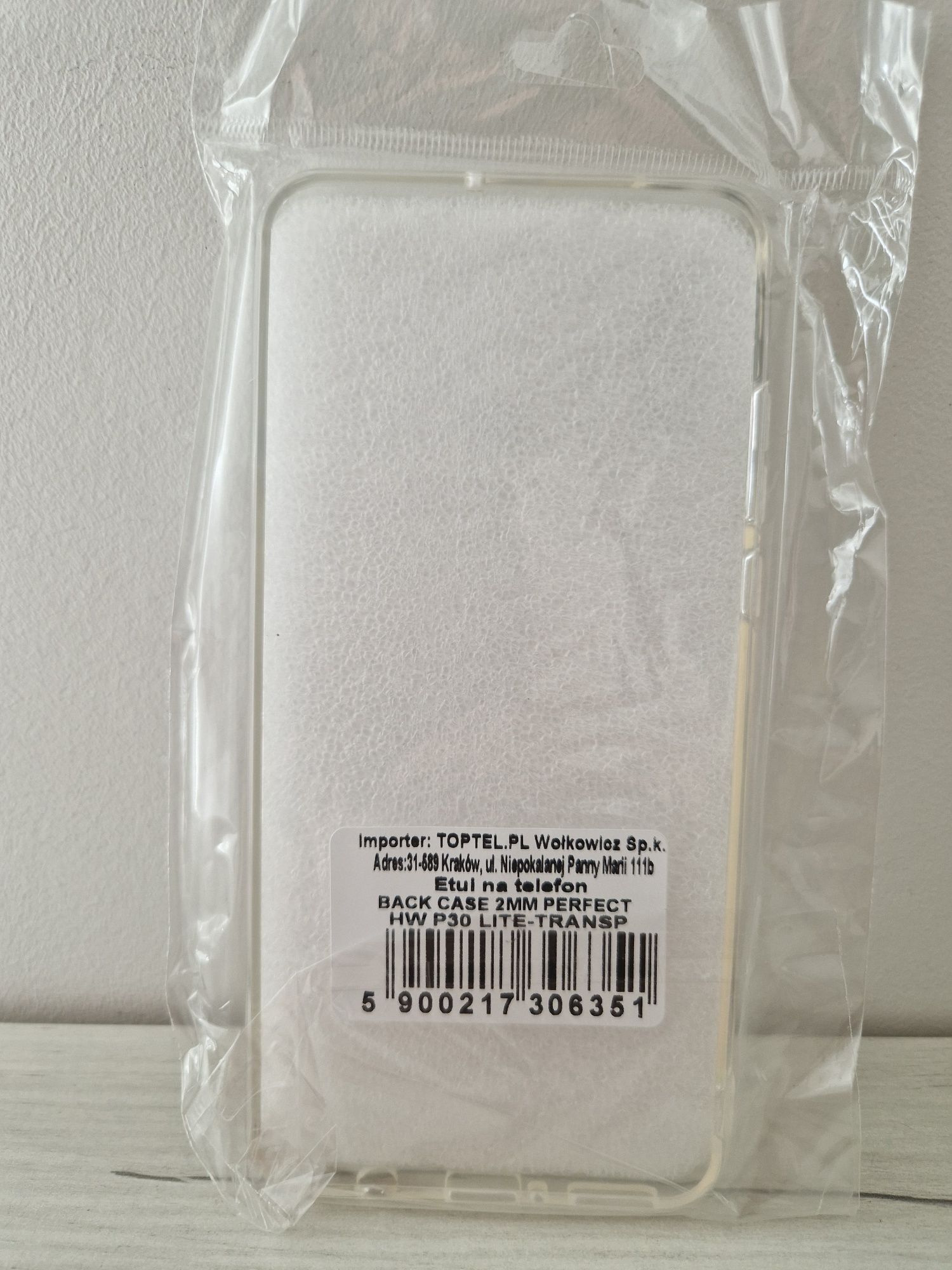 Back Case 2 mm Perfect do HUAWEI P30 LITE Przezroczysty