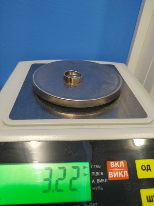 Кольцо серебро 925 золото 375 проба